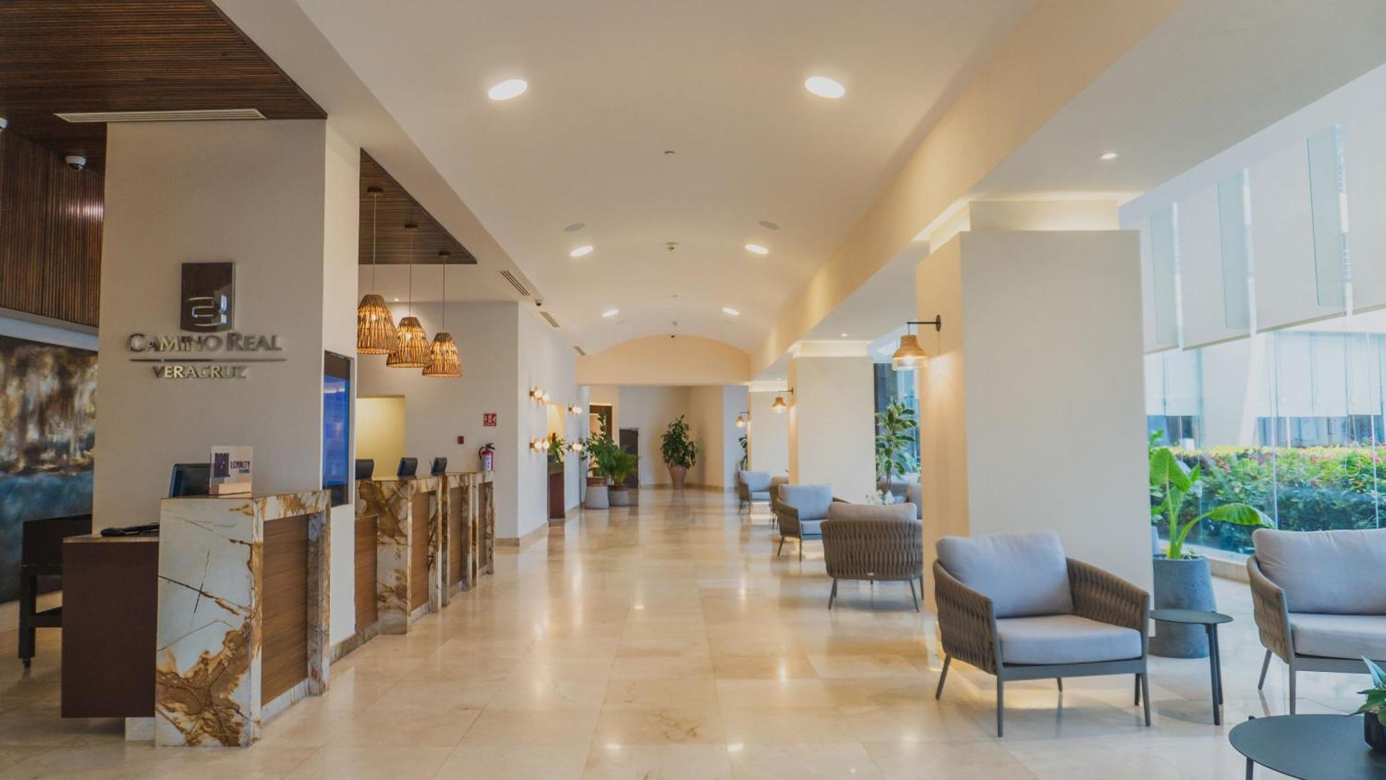 Camino Real Veracruz Exterior foto Lobby